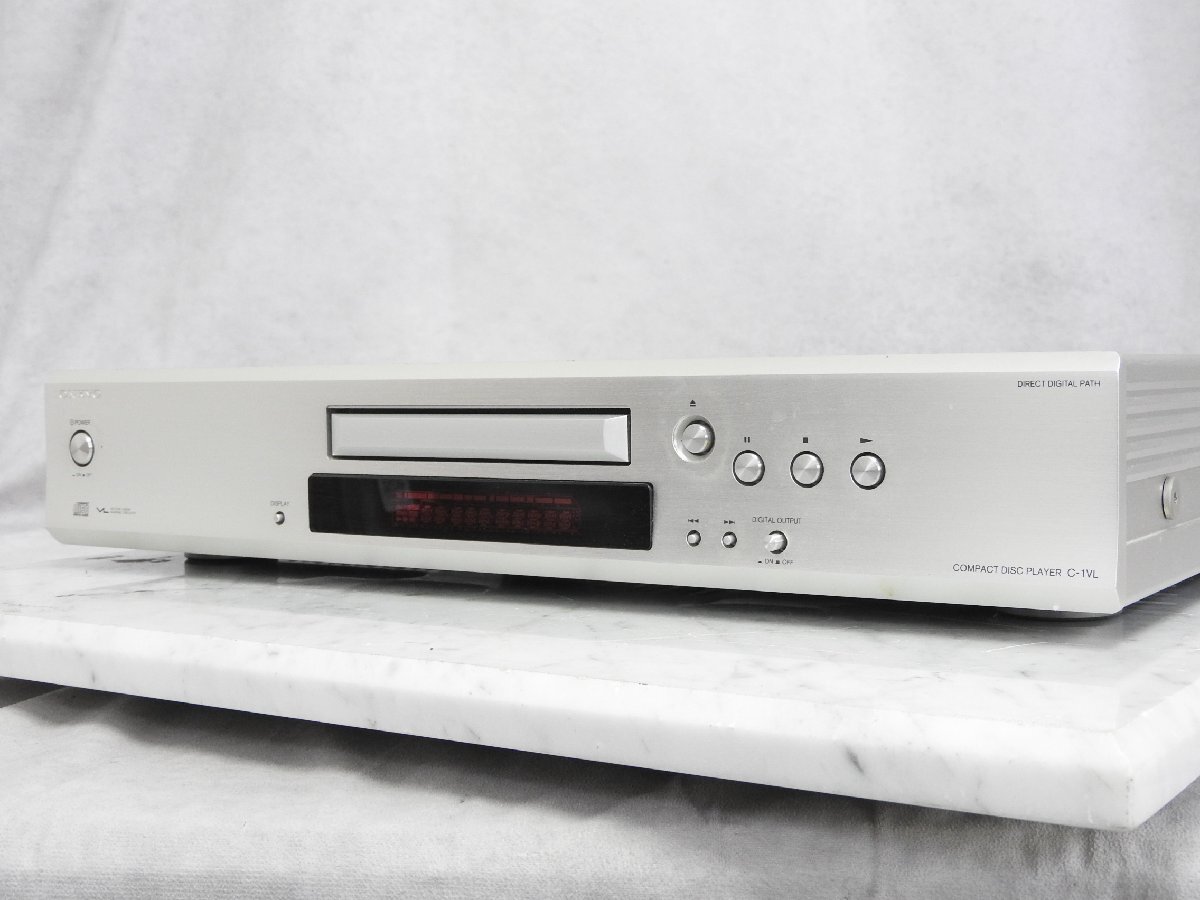 ☆ ONKYO オンキョー C-1VL CDプレーヤー 2008年製 箱付き ☆中古☆の画像3