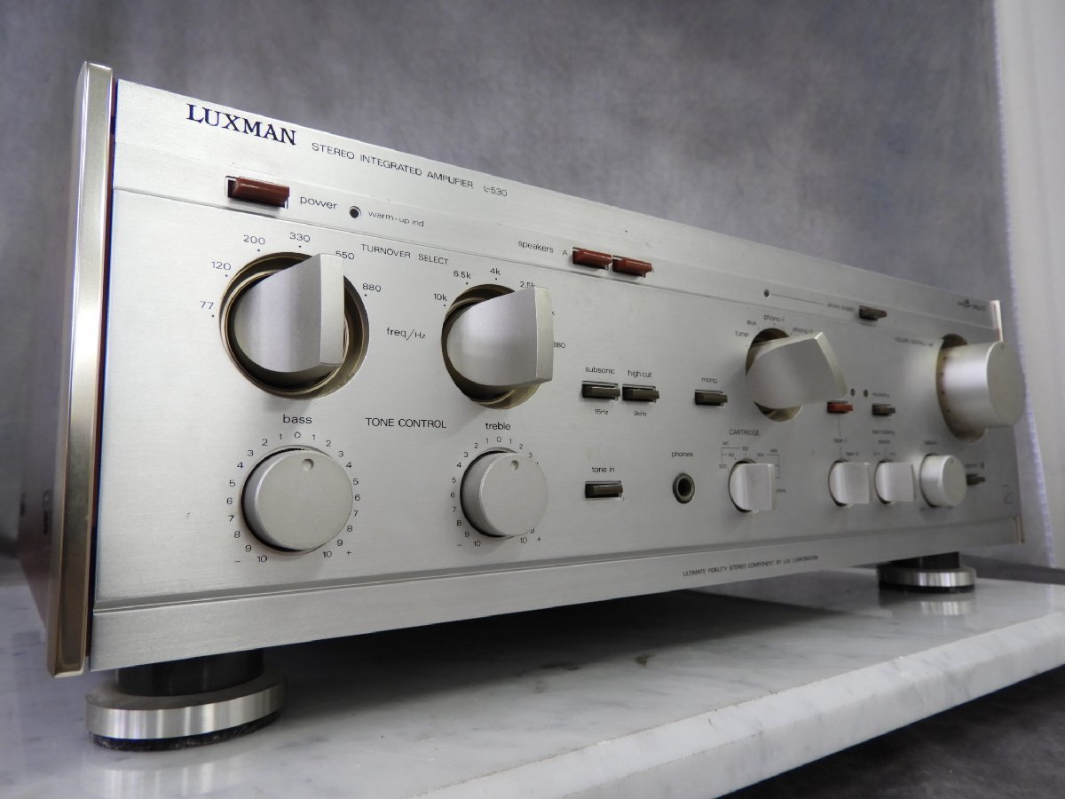 ☆ LUXMAN ラックスマン L-530 プリメインアンプ ☆中古☆の画像1