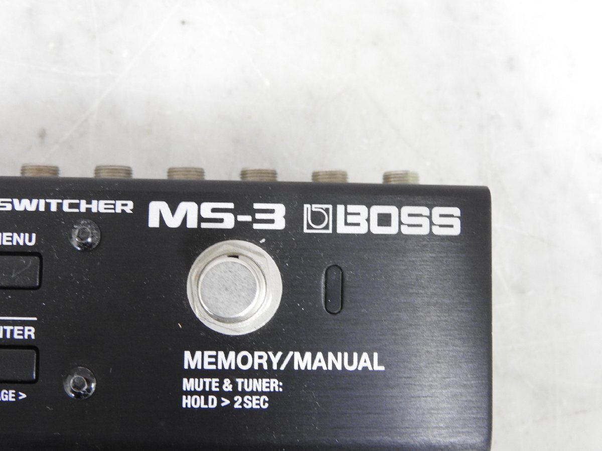 * BOSS Boss MS-3 мульти- эффектор переключатель .- с коробкой * б/у *