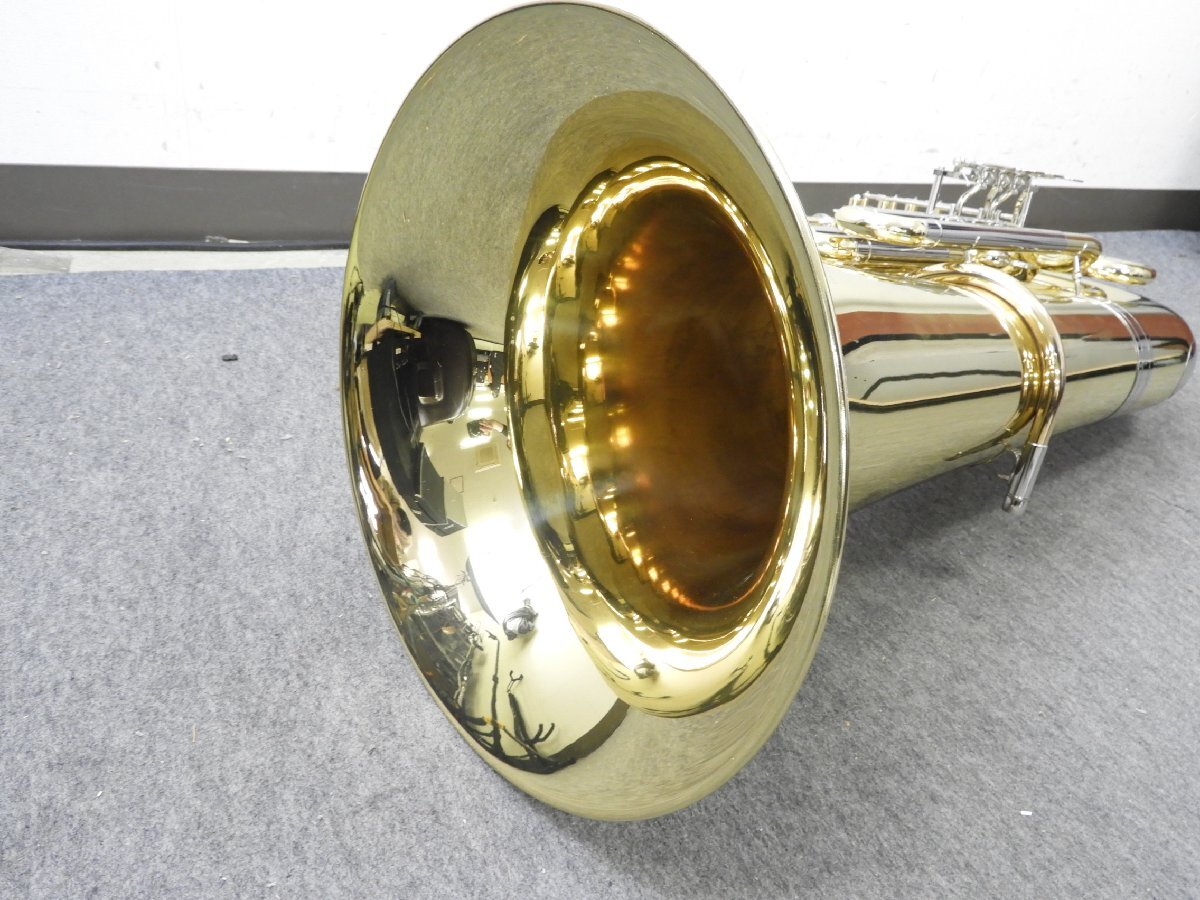 ☆ YAMAHA ヤマハ YBB-641II チューバ ケース付き ☆中古☆の画像4