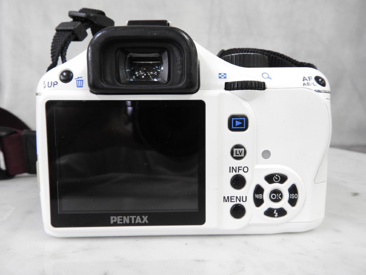 ☆ PENTAX K-X デジタル一眼 ボディ + PENTAX-DAL 1:3.5-5.6 18-55mm セット ☆ジャンク☆_画像6