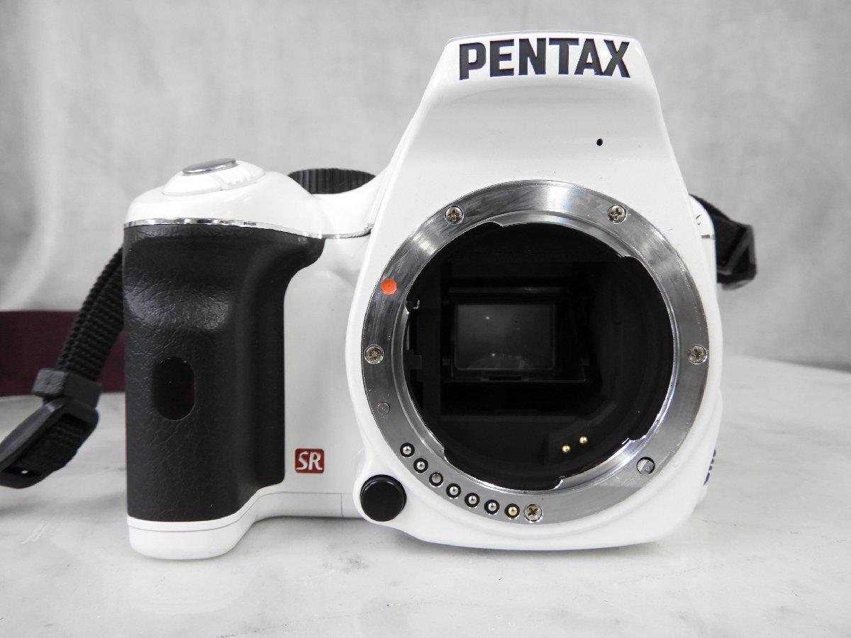 ☆ PENTAX K-X デジタル一眼 ボディ + PENTAX-DAL 1:3.5-5.6 18-55mm セット ☆ジャンク☆_画像2