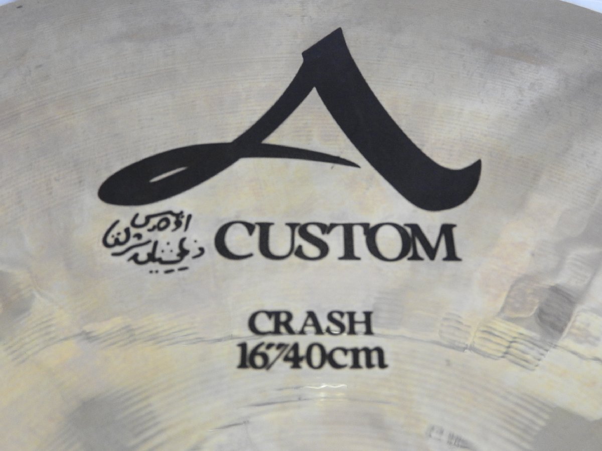 * Zildjian Jill Jean A CUSTOM CRASH 16/40cm авария тарелки * б/у *