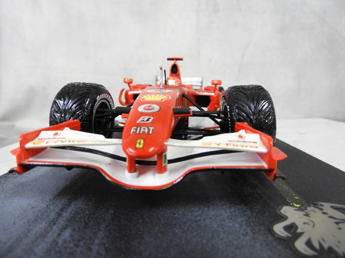 ☆Hot Wheels ホットウィールズ Ferrari 248F1 Schumacher 1/18 ミニカー 箱付き ☆美品☆の画像5