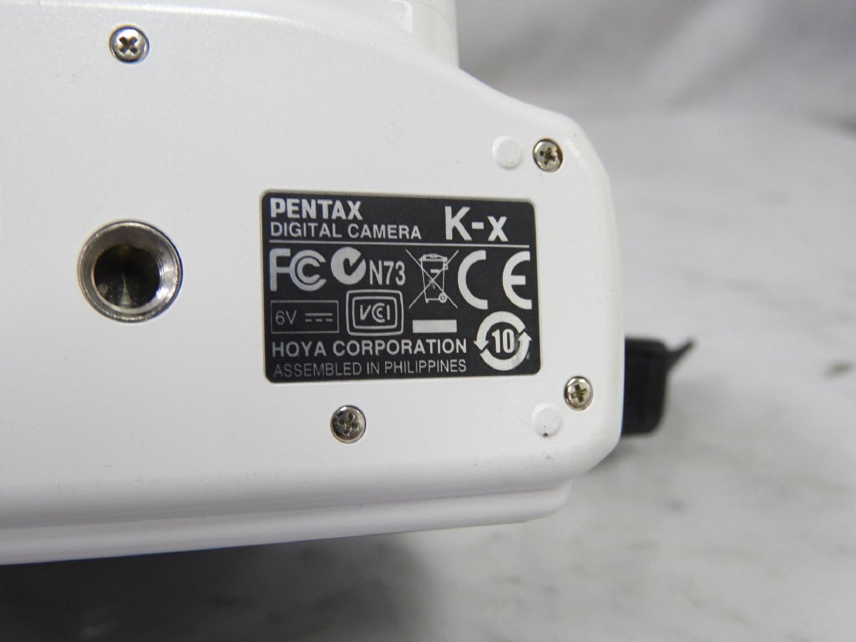 ☆ PENTAX K-X デジタル一眼 ボディ + PENTAX-DAL 1:3.5-5.6 18-55mm セット ☆ジャンク☆_画像8