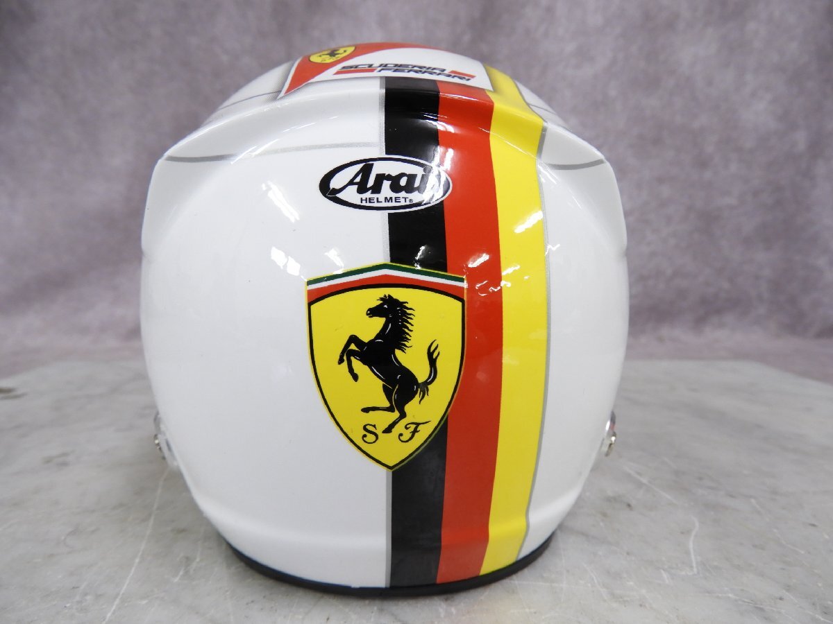 * Ferrari Helmet Collectionse автобус коричневый mbeteru Ferrari шлем коллекция с коробкой * б/у *