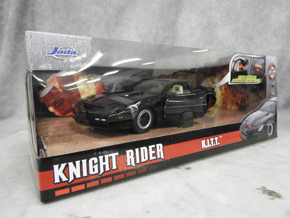 * Jada Toys KNIGHT RIDER Night rider K.I.T.T. minicar box attaching * used *