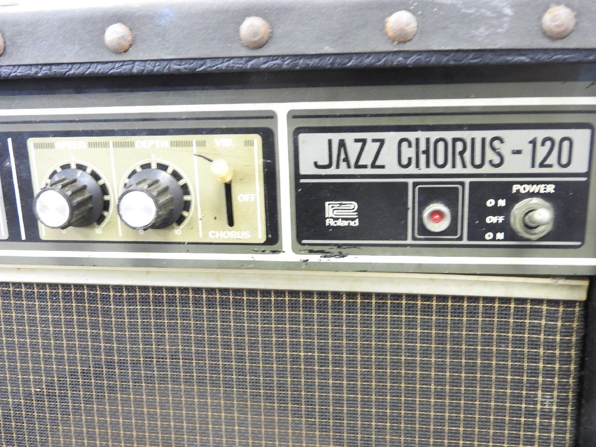 ☆ROLAND ローランド JC-120 JAZZ CHORUS-120 ギターアンプ　☆ジャンク☆_画像8