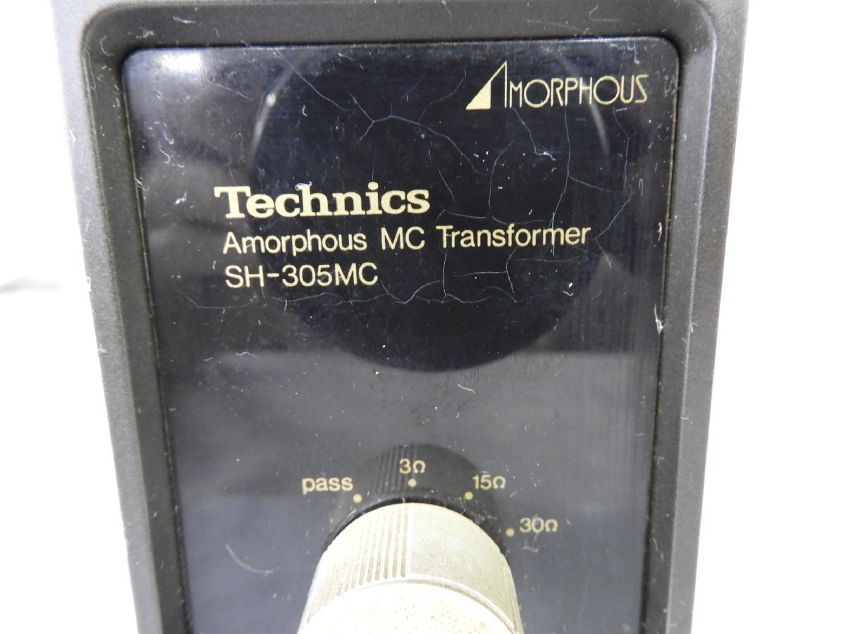 ☆ Technics テクニクス SH-305MC MC昇圧トランス ☆現状品☆の画像8