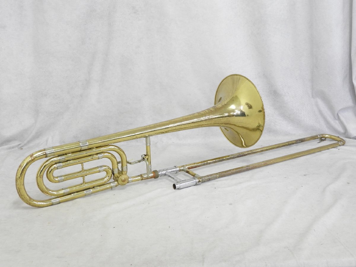 ☆HOLTON ホルトン COLLEGIATE ELKHORN WIS テナートロンボーン ケース付き☆中古☆の画像7