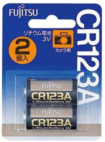 富士通 FUJITSU FDK カメラ用リチウム電池　CR123AC(2B)N 2028年1月期限_画像1