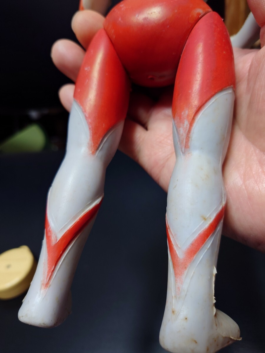 当時物 パチ ウルトラマン ソフビ ポリの画像9