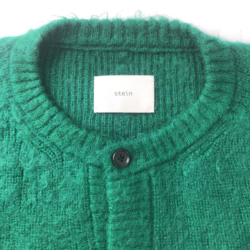 【中古】STEIN 22FA Kid Mohair Cardigan カーディガン M グリーン シュタイン[240010426337]_画像6