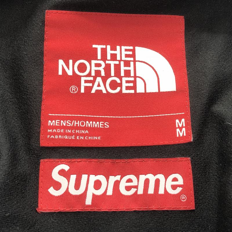 【中古】THE NORTH FACE × Supreme 21AW Bleached Denim Print Mountain Jacket M ブラック ノースフェイス シュプリーム[240010426474]_画像3