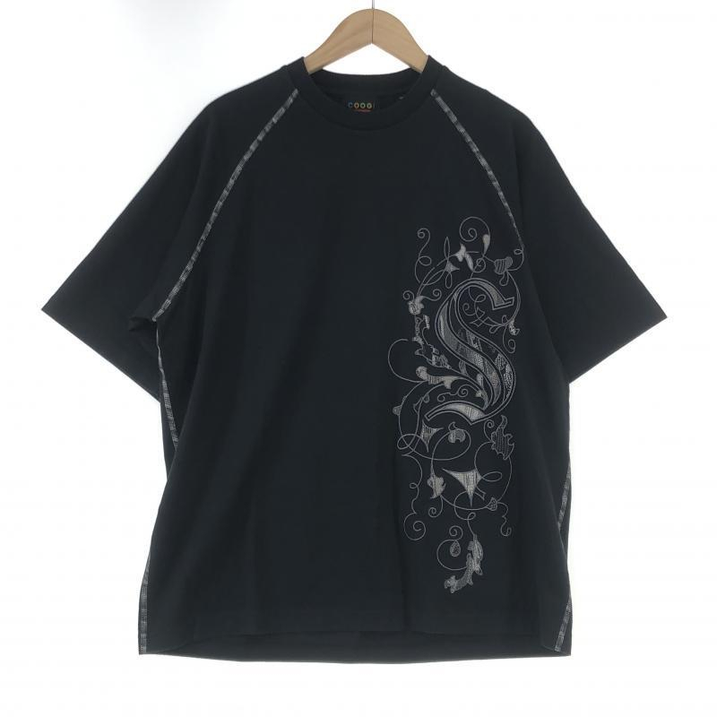 【中古】Supreme × COOGI Raglan S/S Top Tシャツ S ブラック シュプリーム クージー[240010426016]_画像1