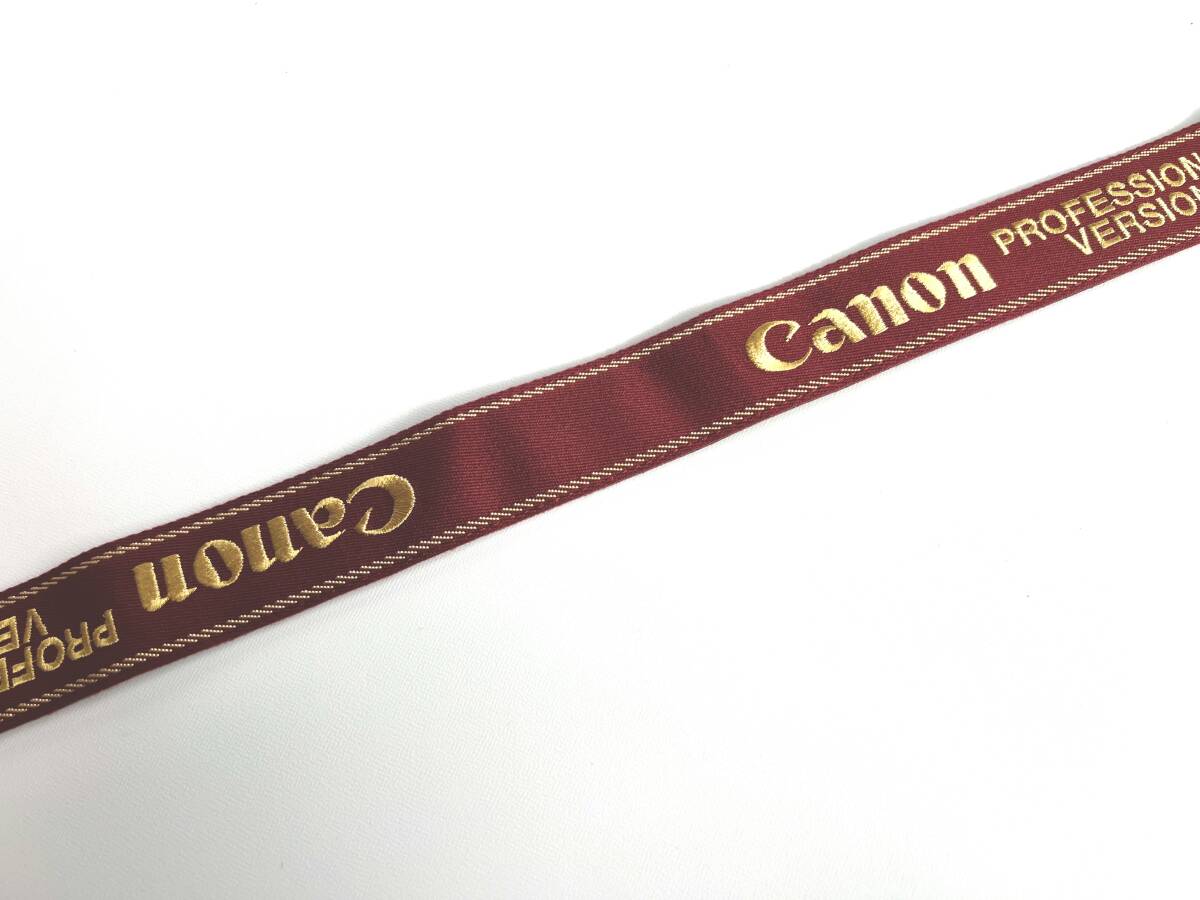 Canon キャノン プロストラップ カメラ用 刺繍タイプ 【美品】の画像7