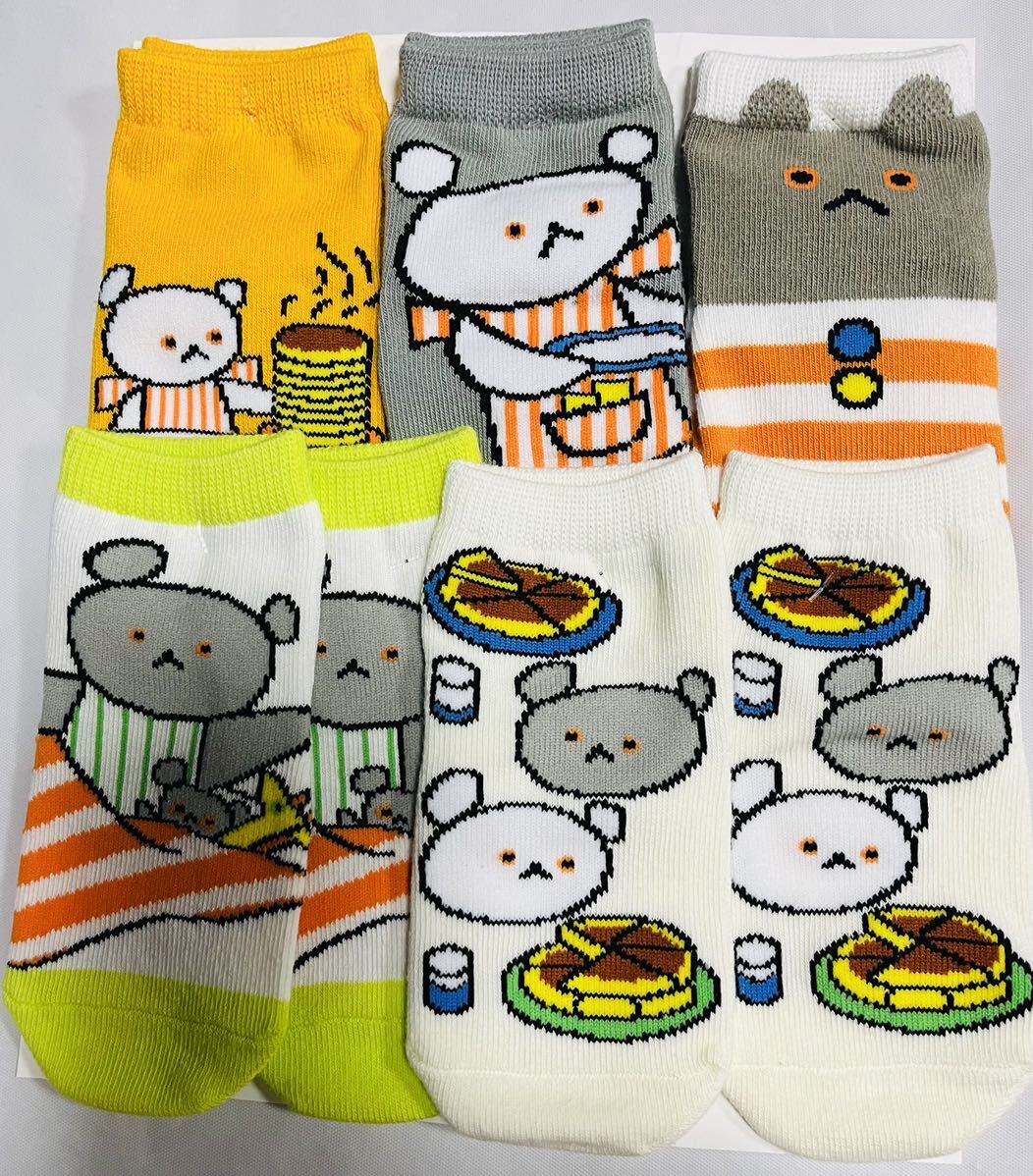  lucky bag 3F4930* super-discount sale!! new goods ... clothes socks socks 5 pair collection size9~15cm*... Chan / picture book .......... company / set sale 