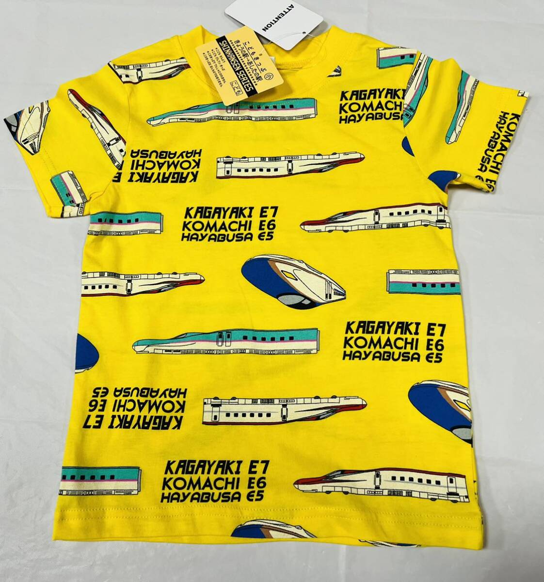 福袋3F4800*激安sale!!新品 こども服 半袖Tシャツsize120　2枚★TRAIN GARAGE/JR東日本商品化承諾済/JR東日本商品化承諾済_画像2