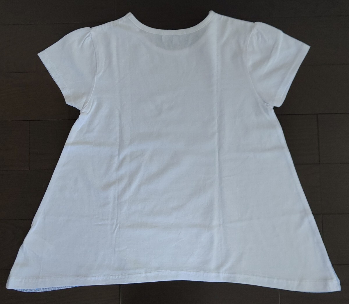 マザウェイズ Petit Palais 女の子用 半袖Tシャツ 白色 150 motherways_画像2