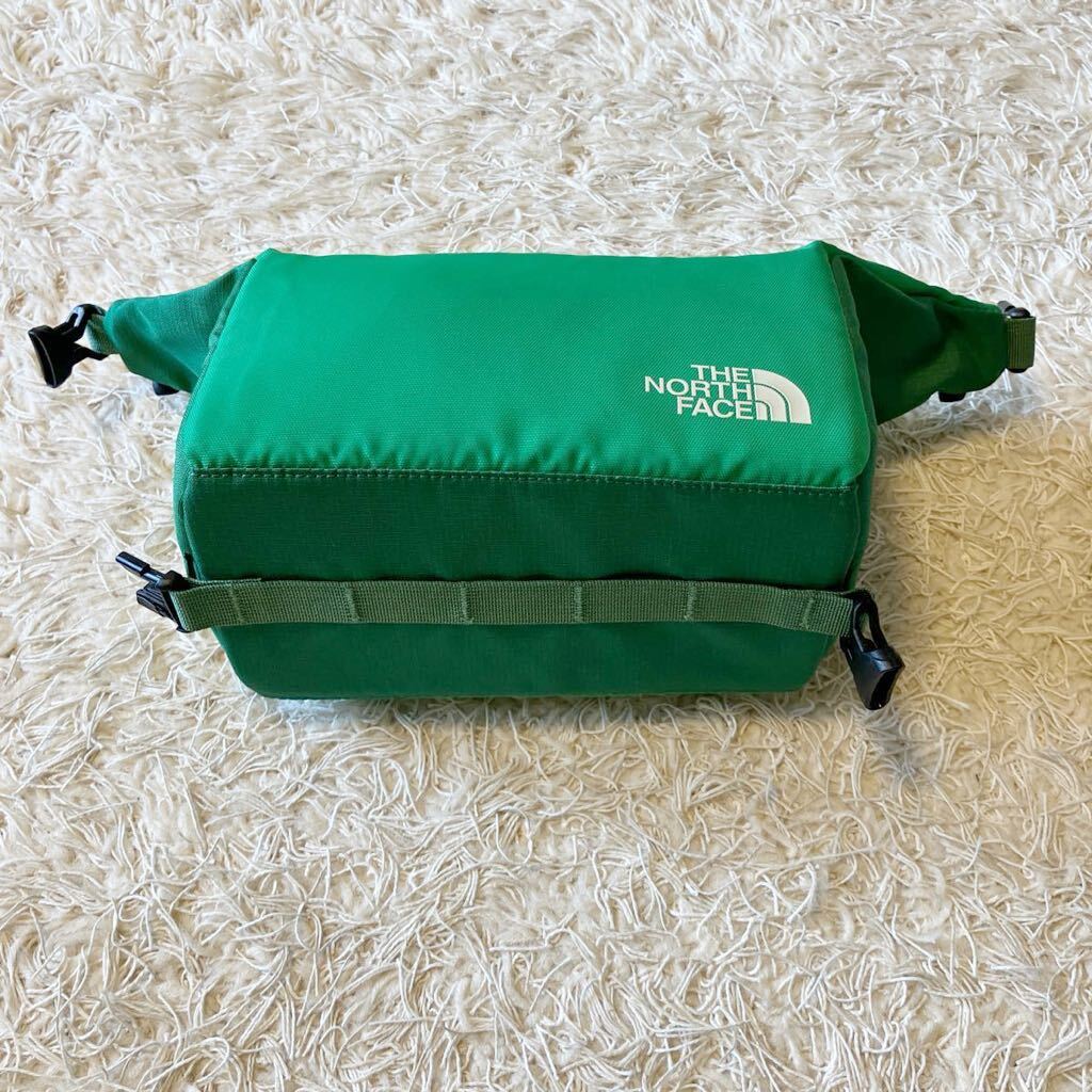 【★美品☆】ザ・ノース・フェイス/ THE NORTH FACE / パデッド キャニスターM / NM91405 / カラー　グリーン_画像5