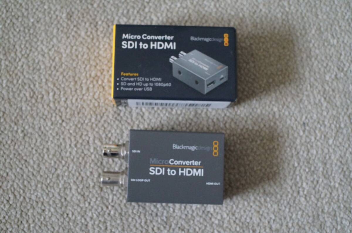 blackmagicdesign SDI to HDMI コンバーター_画像1