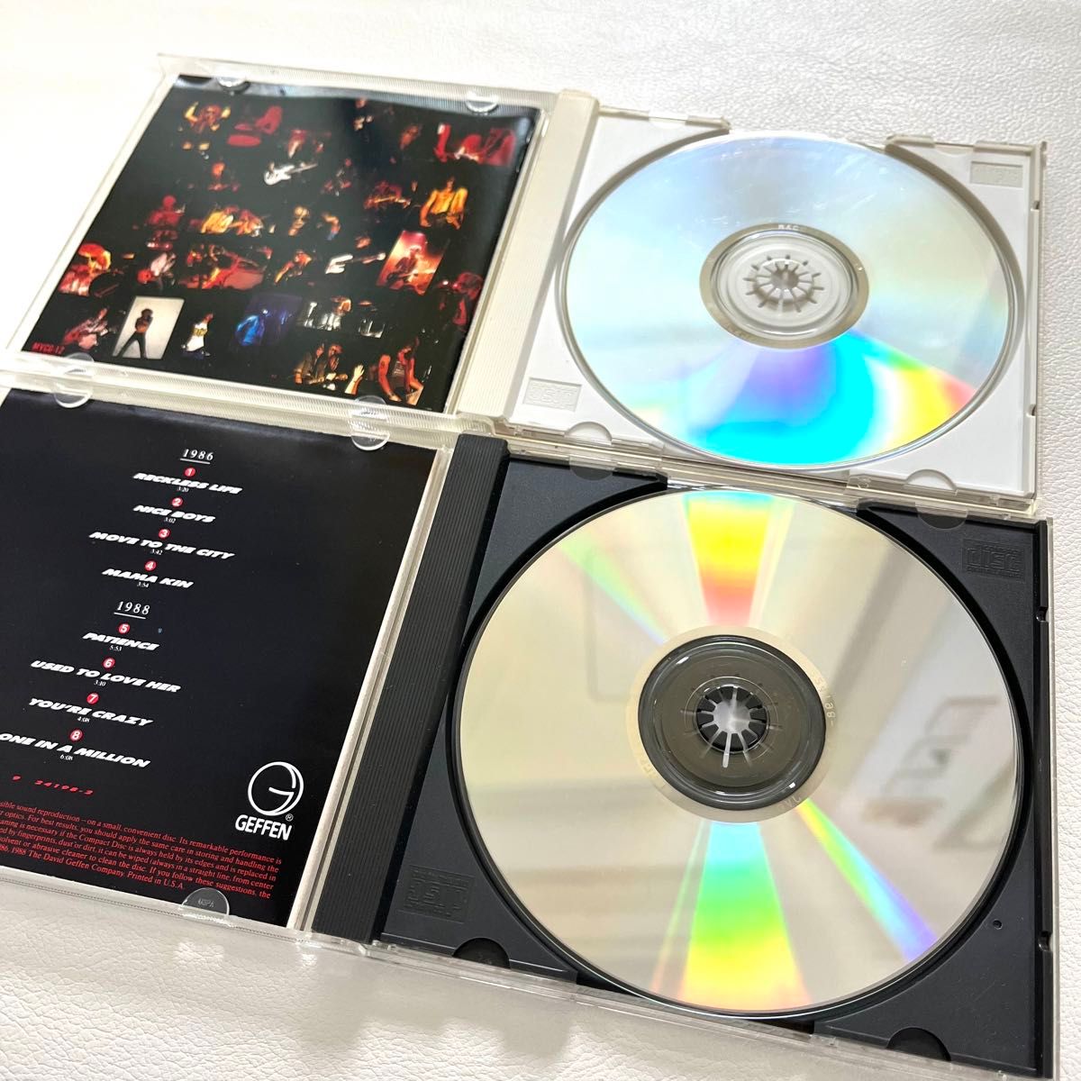 GUNS N' ROSES  CD 4枚セット中古　アペタイト、スパゲティ、ライズ、悪魔を憐れむ歌　ガンズ　ガンズアンドローゼズ　