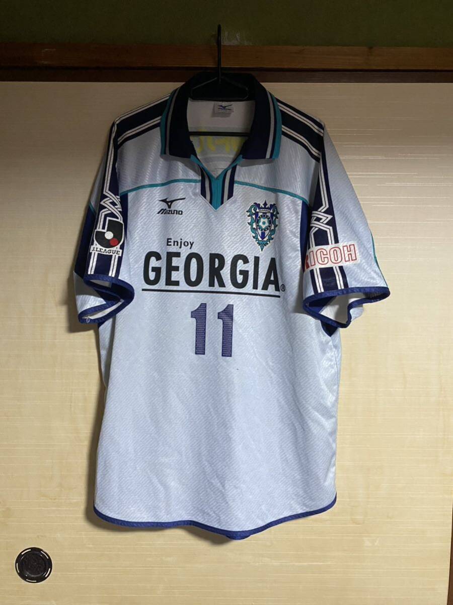 2002☆アビスパ福岡☆ビスコンティ選手支給ユニフォーム☆日本 2002☆アビスパ福岡☆ビスコンティ選手支給ユニフォーム☆日本