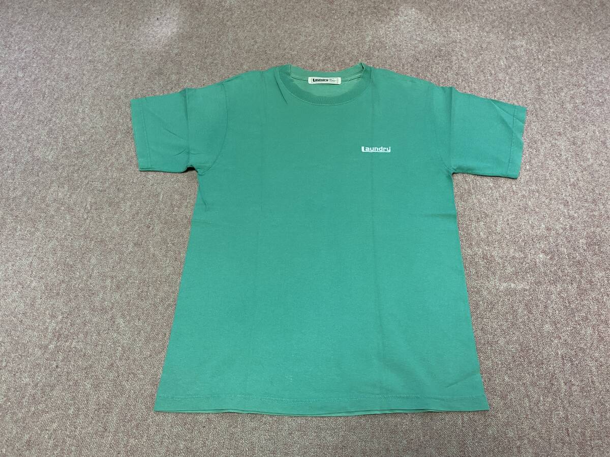 【100円～】Laundry ロゴTシャツ 緑　ランドリー メンズ 夏コーデ_画像1