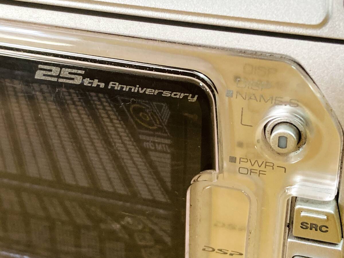 KENWOOD CD/MDデッキ 25周年モデル 2DIN DPX-5025M 旧車 バブル ネオクラ ハチマル ケンウッド カーオーディオ ジャンク●「管理No.WA58」_画像6