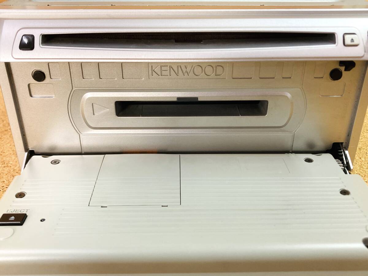 KENWOOD CD/MDデッキ 25周年モデル 2DIN DPX-5025M 旧車 バブル ネオクラ ハチマル ケンウッド カーオーディオ ジャンク●「管理No.WA58」_画像9