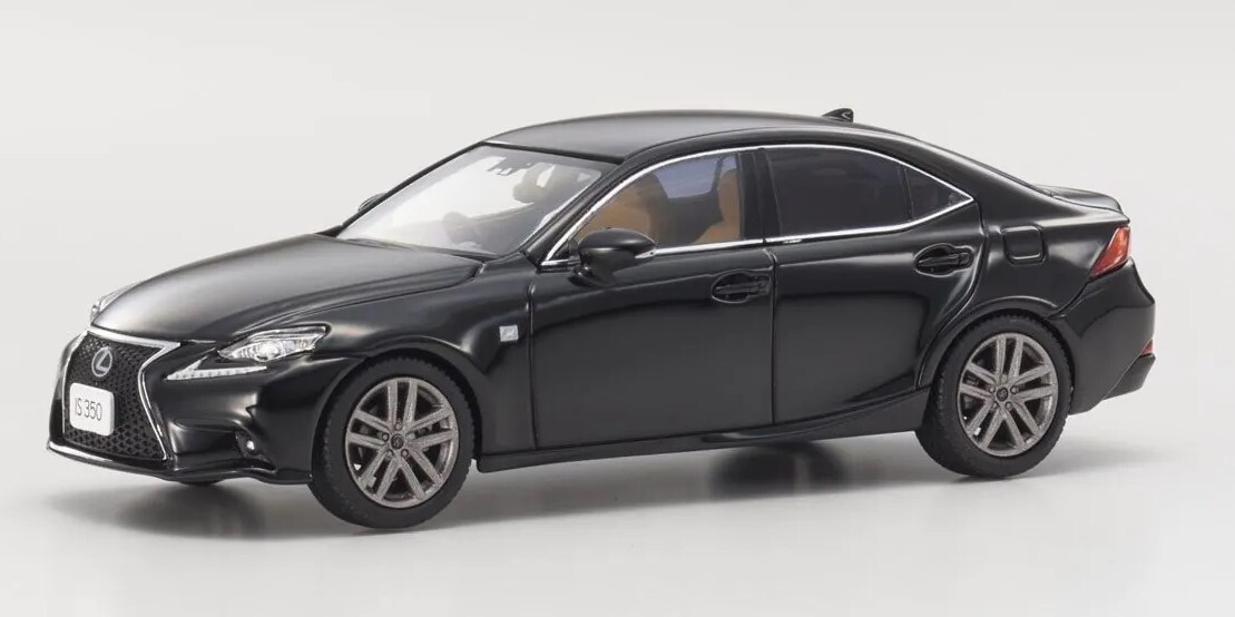 kyddt [#KS006]【KYOSHO/京商】 1/43 LEXUS レクサス Fスポーツ 2台セット IS350 (ブラック) / LS460 (MercuryGray)【未開封】_画像6