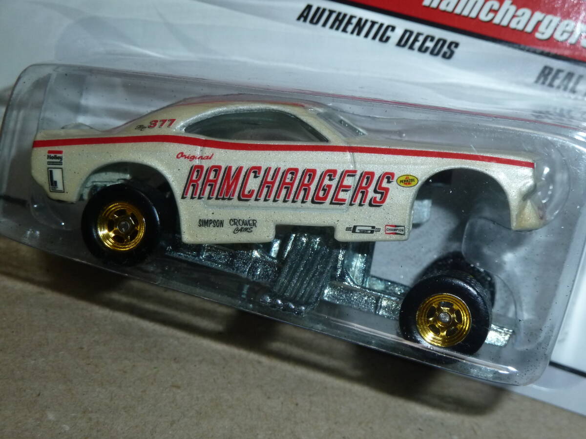 DRAG STRIP DEMONS【Ramchargers Challenger】Hot Wheels チャレンジャー ホットウィールの画像3