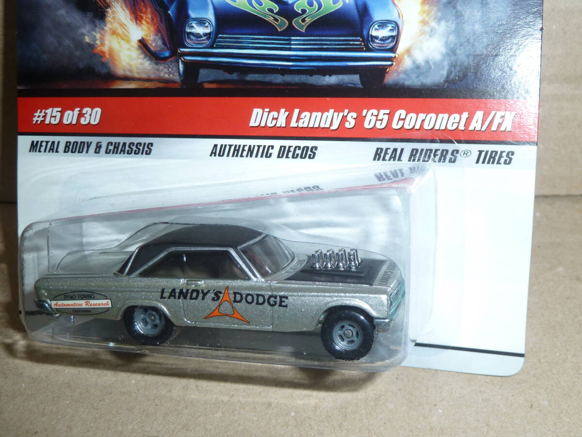 DRAG STRIP DEMONS【Dick Landy's '65 Coronet A/FX】Hot Wheels コロネット ホットウィールの画像2