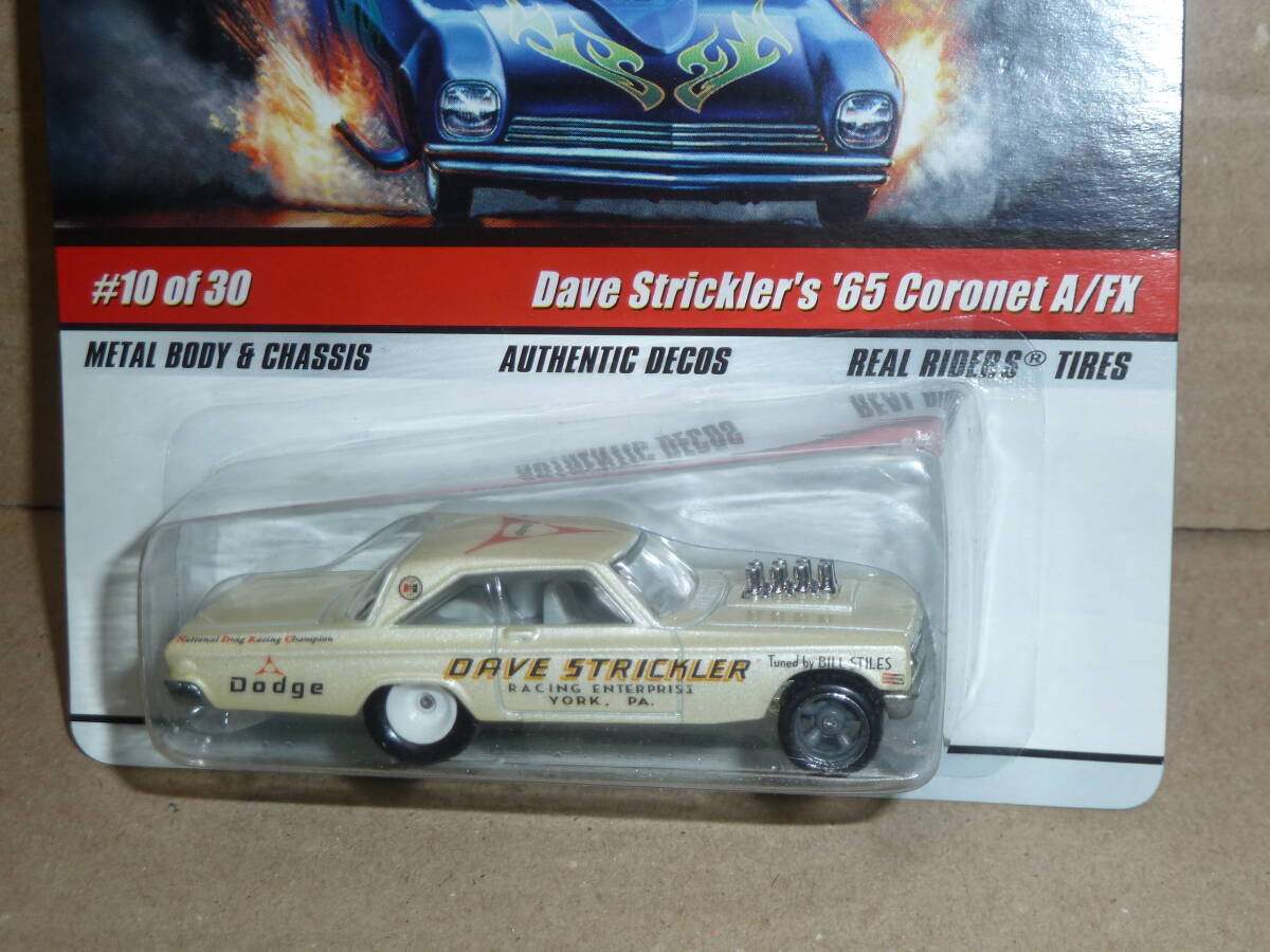 DRAG STRIP DEMONS【Dave Strickler’s '65 Coronet A/FX】Hot Wheels コロネット ホットウィール_画像2