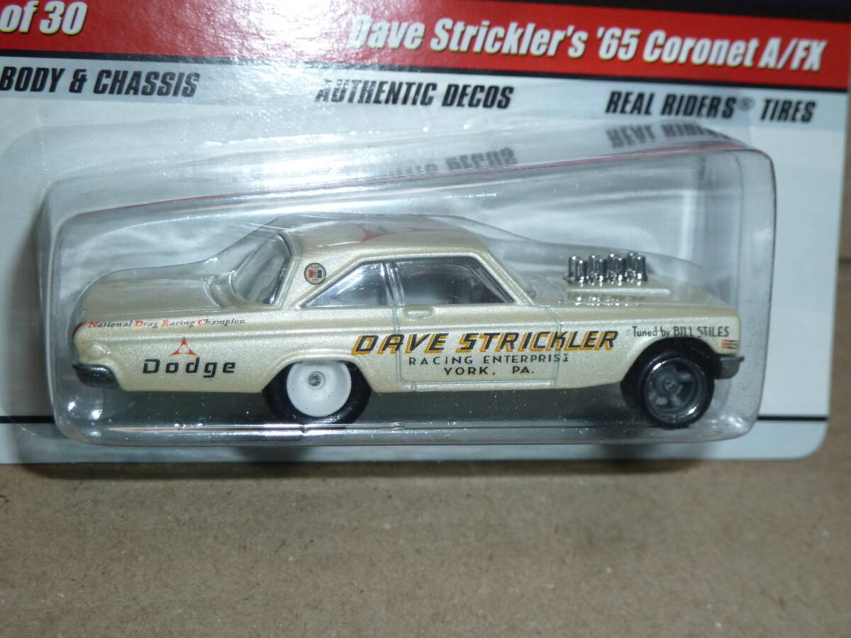 DRAG STRIP DEMONS【Dave Strickler’s '65 Coronet A/FX】Hot Wheels コロネット ホットウィールの画像3