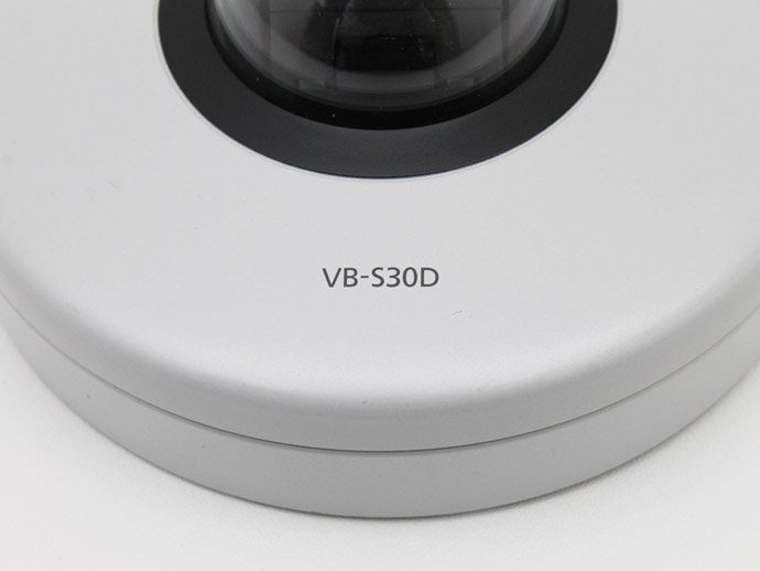 小型ドーム型ネットワークカメラ Canon VB-S30D 防犯カメラ セキュリティ 監視カメラ A72Nの画像9