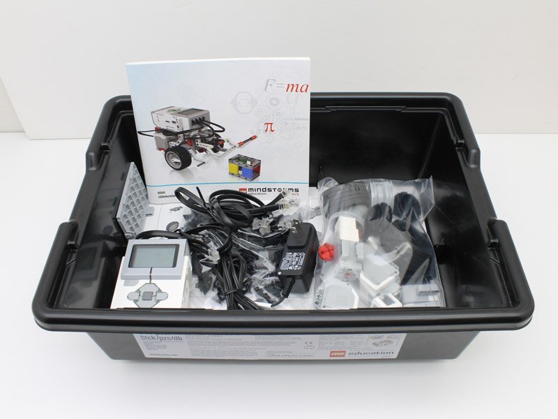 送料無料♪教育版 LEGO レゴ Education MindStorm EV3 基本セット マインドストーム 45544 ACアダプター付属 N62N 中古の画像4