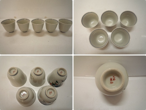 ☆九谷焼 秀仙 茶器セット 急須 湯呑み 茶器 陶器 食器 和食器 工芸品の画像10