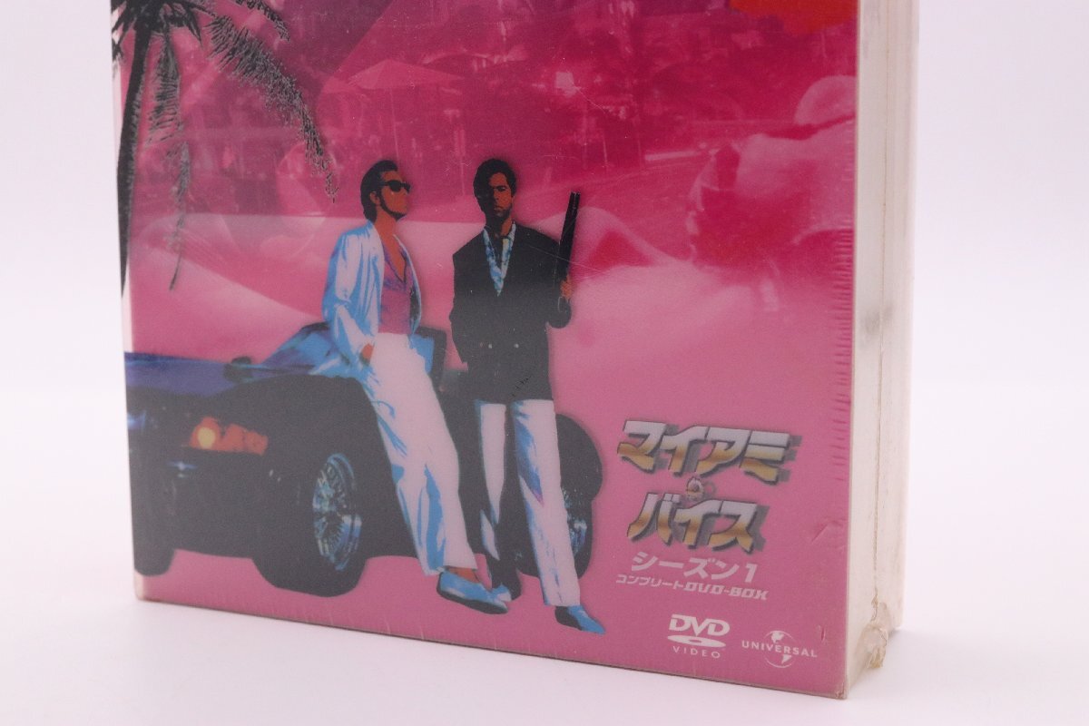 【中古美品】MIAMI VICE season1 マイアミ バイス シーズン1 コンプリート DVD-BOX 刑事ドラマ クロケット＆タブス 未開封 【1円～】_画像6