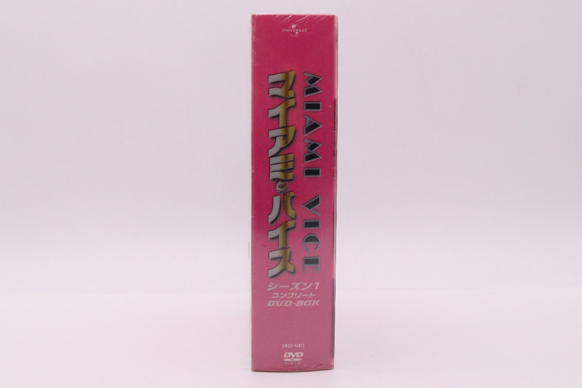 【中古美品】MIAMI VICE season1 マイアミ バイス シーズン1 コンプリート DVD-BOX 刑事ドラマ クロケット＆タブス 未開封 【1円～】_画像3