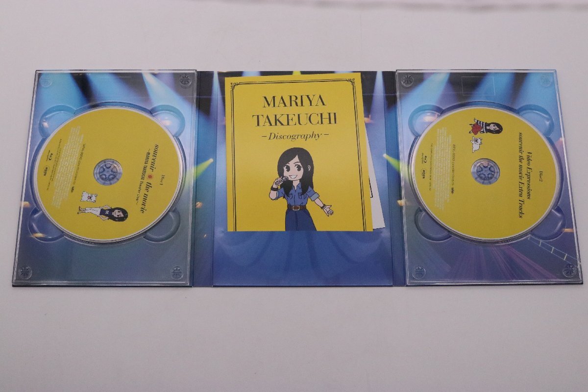 【中古美品】竹内まりや 2Blu-ray souvenir the movie MARIYA TAKEUCHI Theater Live Special Edition 冊子付【1円～】_画像4