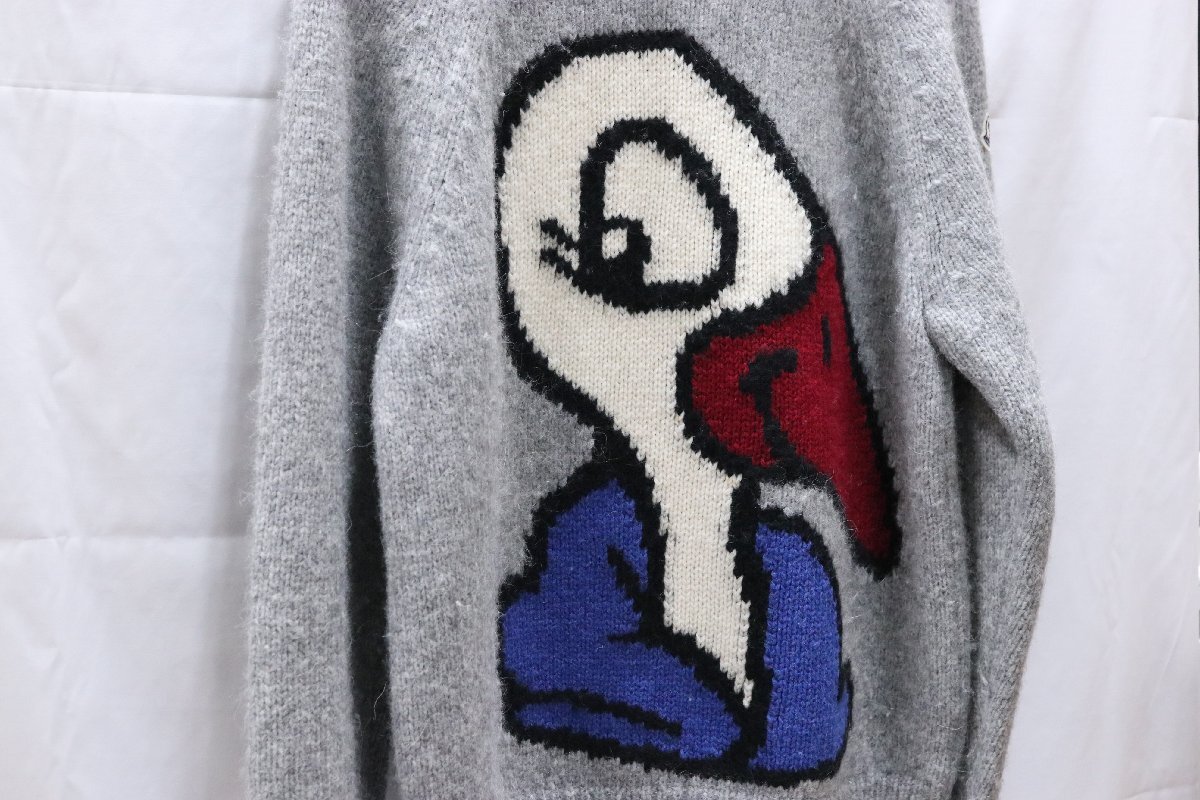 【中古美品】MONCLER モンクレール MAGLIONE TRICOT GIROCOLLO セーター サイズ M C-TIND-17-442 ニット ペリカン デザイン【漂亮】_画像3