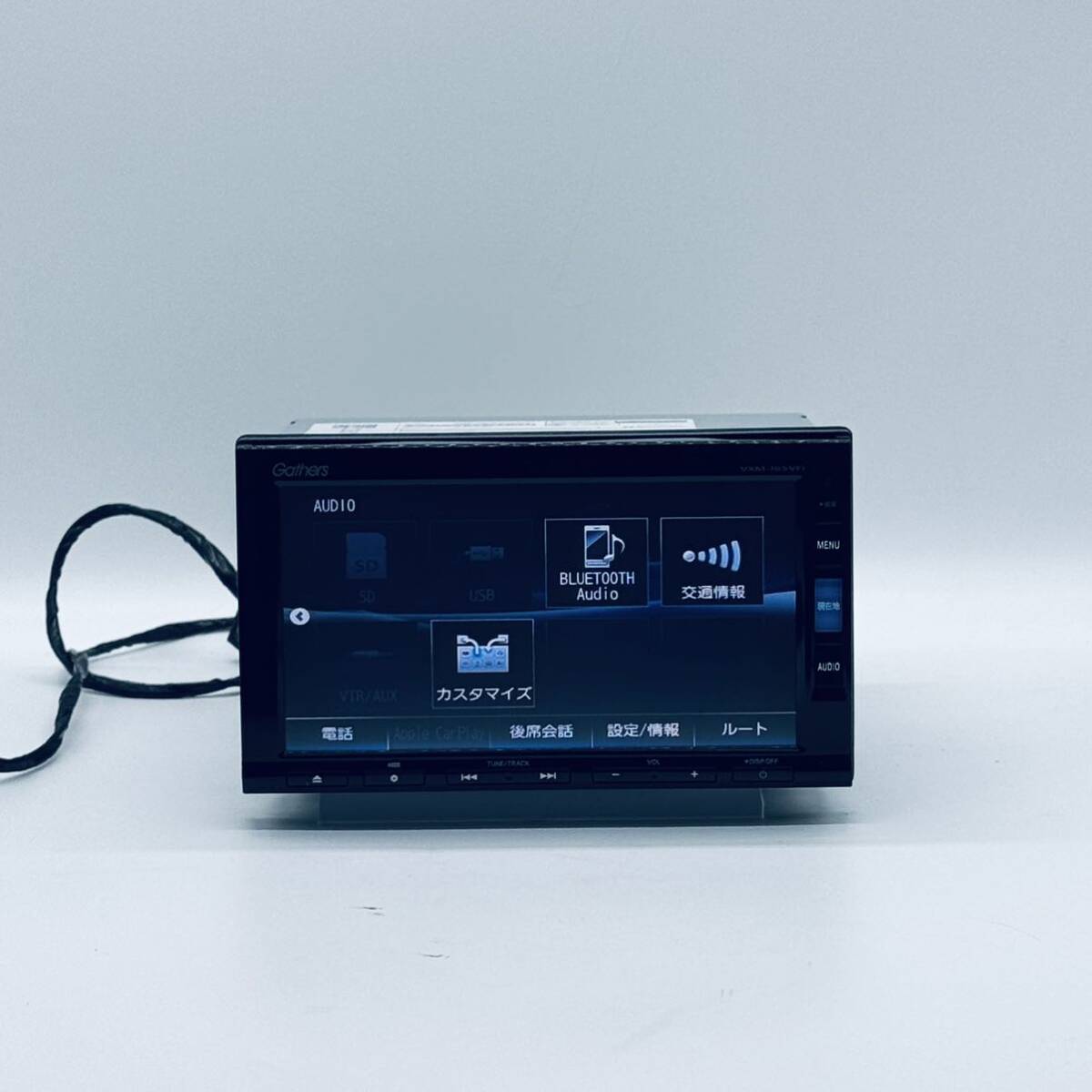 ホンダ ギャザーズ 純正 ナビ VXM-165VFI 中古 地デジ(フルセグ) CD USB iPod iPhone SDカード Bluetooth ホンダ純正 SD_画像3