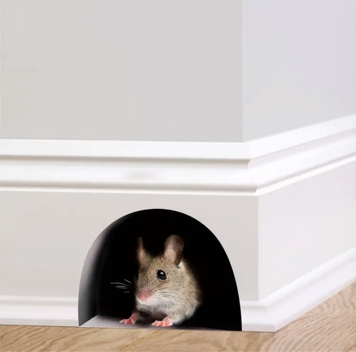 面白いウォールステッカー　マウス　可愛いネズミちゃん