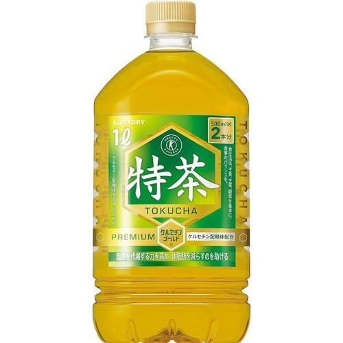  designated health food Suntory 1L×1 2 ps tea Special tea . right ..37