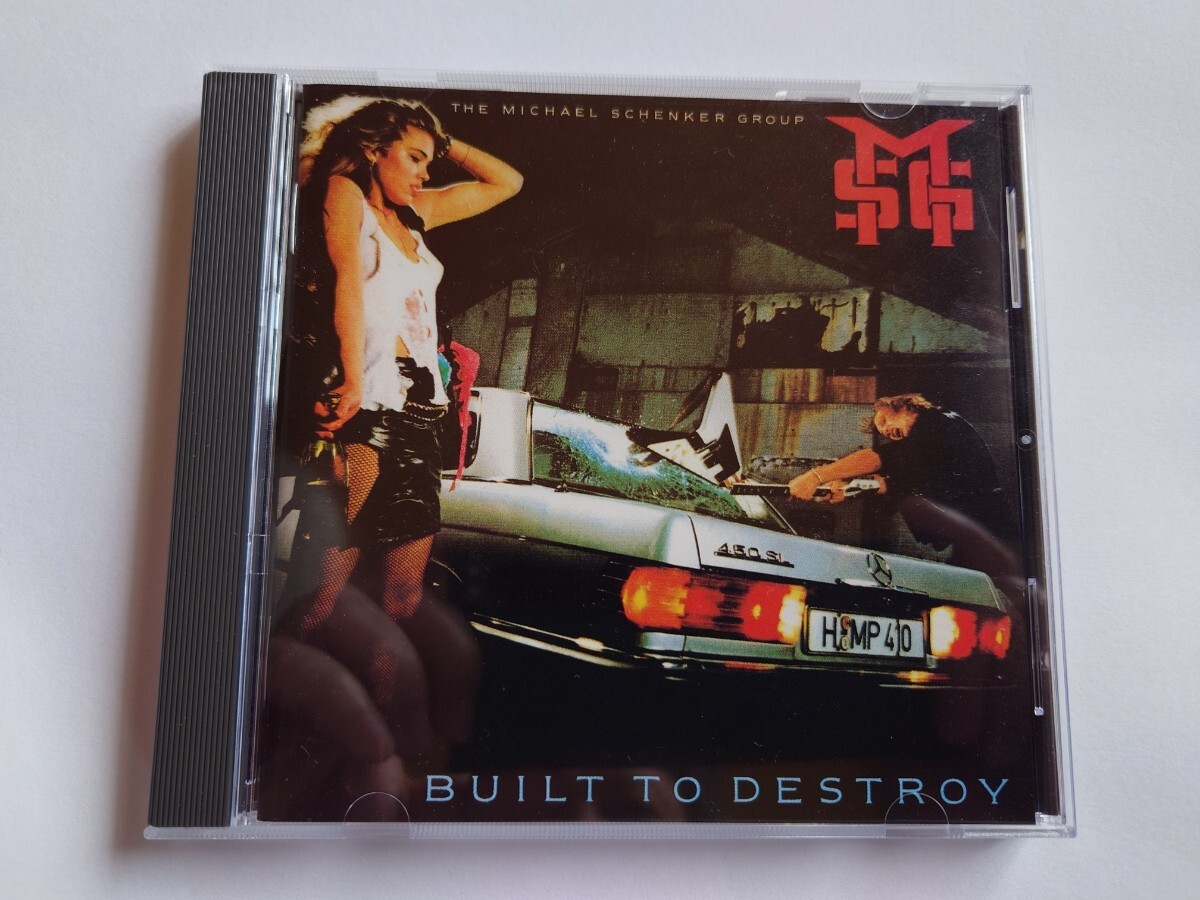 国内盤CD★THE MICHAEL SCHENKER GROUP/BUILT TO DESTROY 限りなき戦い★中古美品_画像1