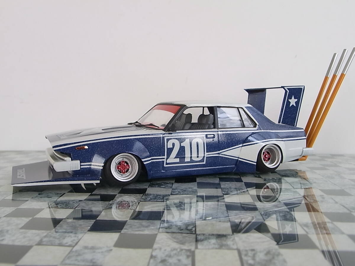 **1/24 final product GC210 Skyline Japan old car group car highway racer gla tea n lowrider long nose chi rose gi specification **