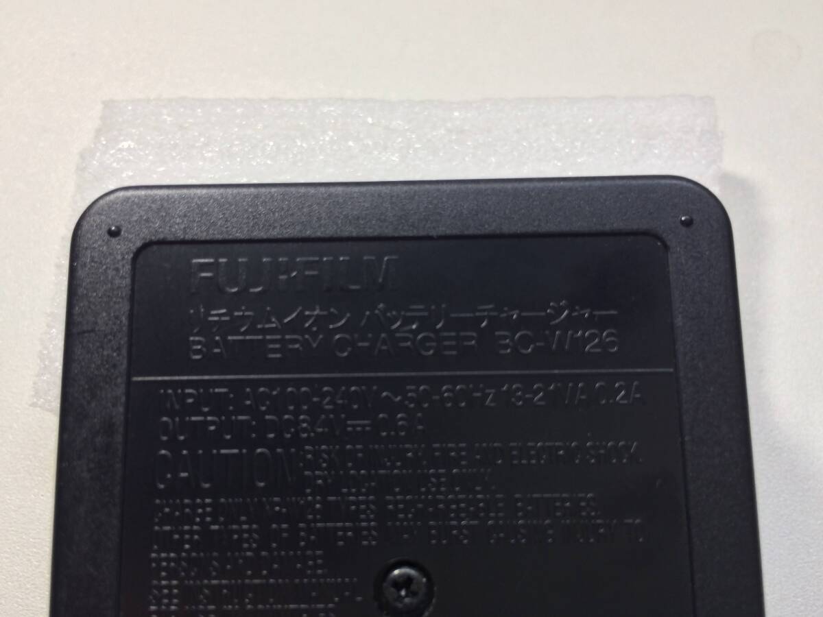 * prompt decision * super-beauty goods ( almost unused )*FUJIFILM( Fuji film ) original *BC-W126*NP-W126 for battery charger *X series * operation goods *