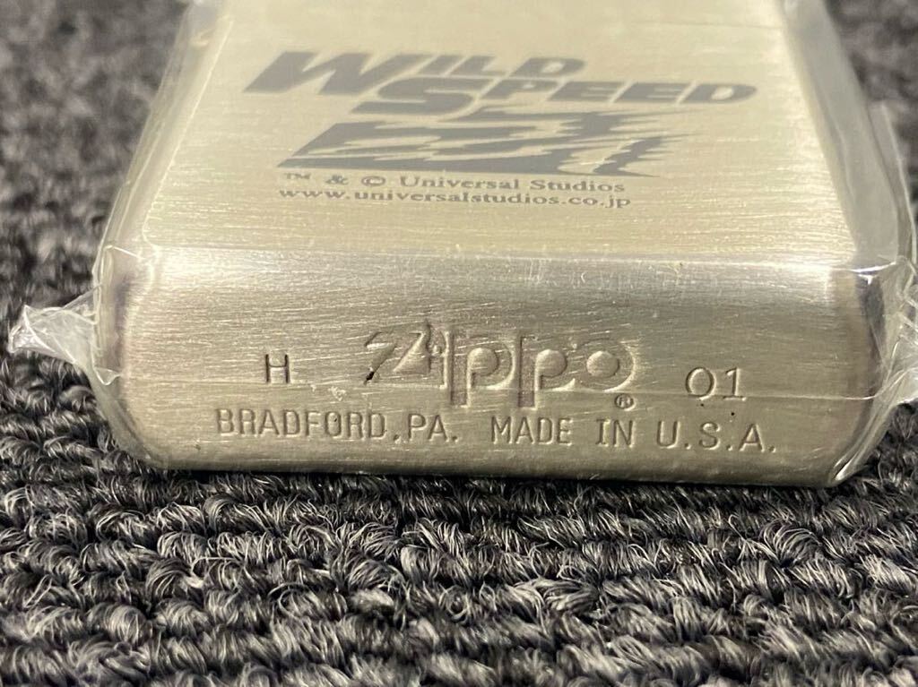 ◎【売り切り】ZIPPO ジッポー オイルライター WILD SPEED H 01 ※未開封の画像4