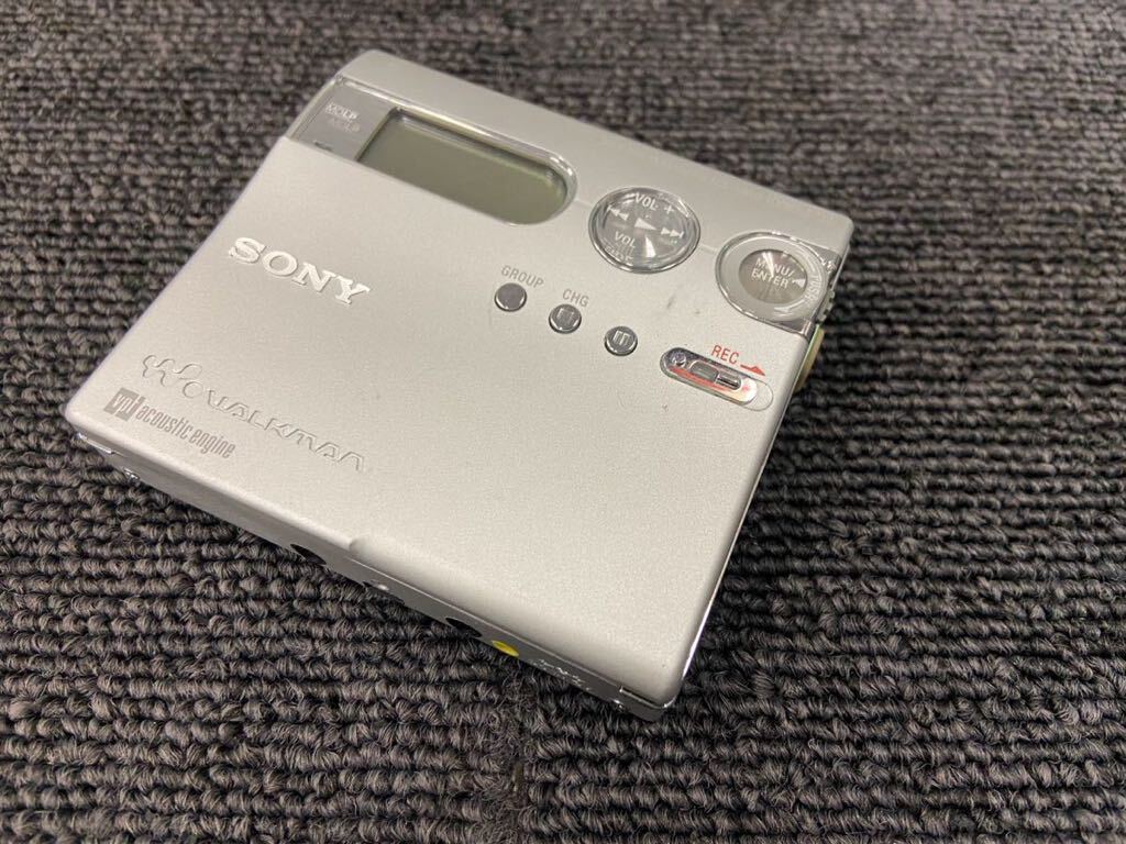 ★【売り切り】SONY ソニー WALKMAN MDウォークマン ポータブルMDプレーヤー MZ-N910 TYPE-Sの画像2